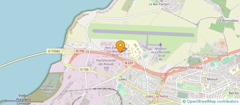 localisation de l'entreprise 23 MAI à LA ROCHELLE