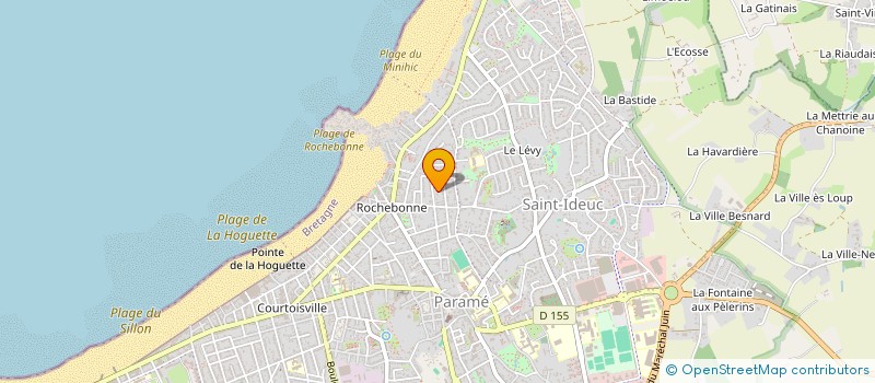 localisation de l'entreprise 23 NATION  SAINT-MALO