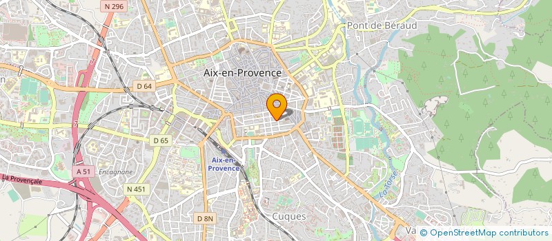 localisation de l'entreprise 23 R CARDINALE à AIX-EN-PROVENCE