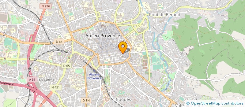 localisation de l'entreprise 23 RUE D ITALIE AIX à AIX-EN-PROVENCE