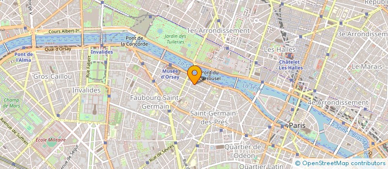 localisation de l'entreprise 23 RUE DE LILLE  PARIS