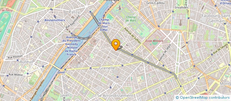 localisation de l'entreprise 23 RUE JUGE  PARIS