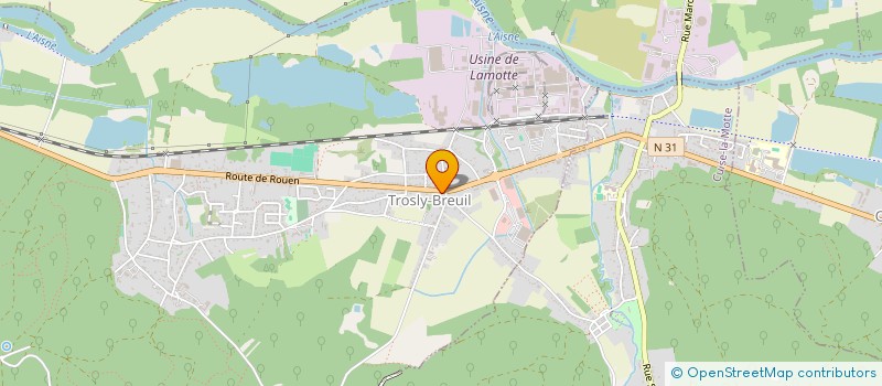 localisation de l'entreprise 23CHAMB  COULOISY