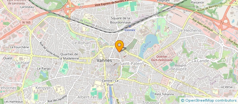 localisation de l'entreprise 23H12 à VANNES