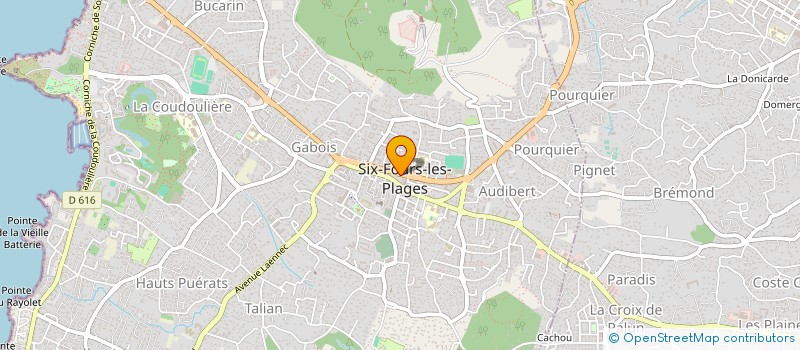 localisation de l'entreprise 24/7 MARKET  SIX-FOURS-LES-PLAGES