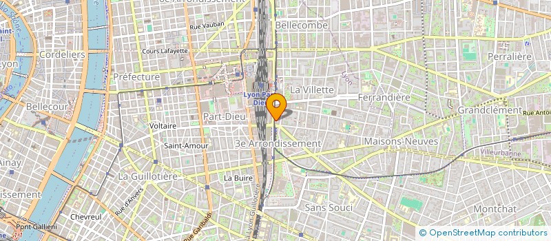 localisation de l'entreprise 24/7 SERVICES RHONE ALPES AUVERGNE  LYON