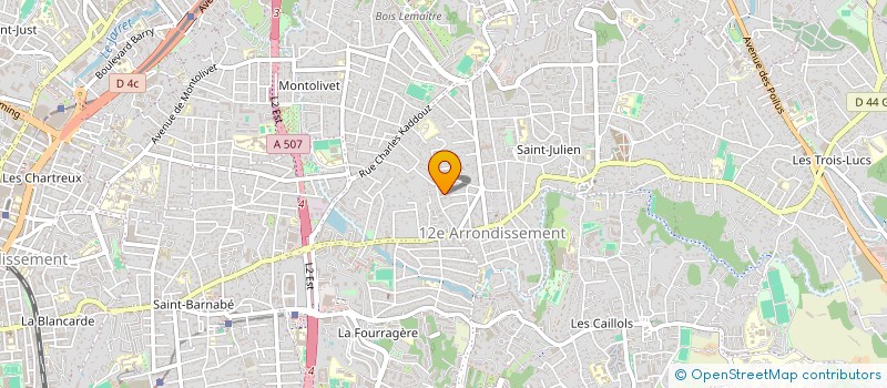 localisation de l'entreprise 24 AV PETITE SUISSE à MARSEILLE