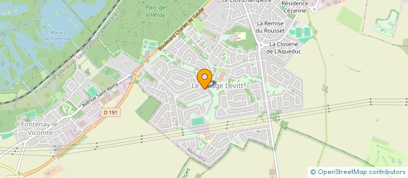 localisation de l'entreprise 24 CONSULTING à MENNECY