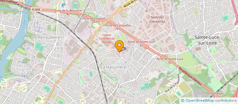 localisation de l'entreprise 24 GROUP à NANTES