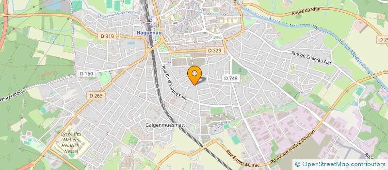 localisation de l'entreprise 24.K  HAGUENAU