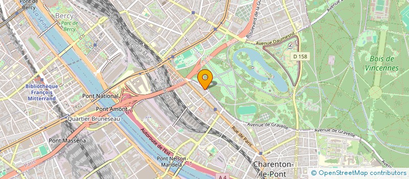 localisation de l'entreprise 24 MARS à CHARENTON-LE-PONT