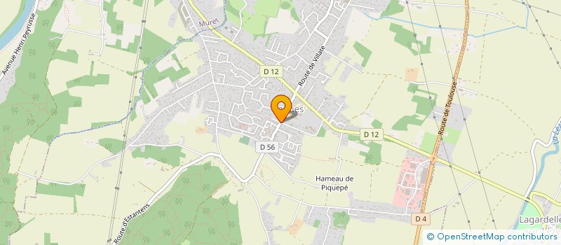 localisation de l'entreprise 240A  EAUNES  EAUNES