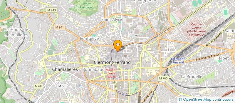 localisation de l'entreprise 242 GRILL  CLERMONT-FERRAND