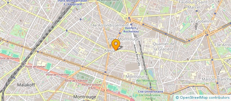 localisation de l'entreprise 243 SAINT JACQUES  PARIS