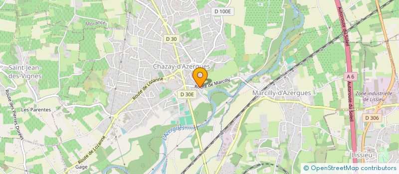 localisation de l'entreprise 245 ROQUET à LISSIEU