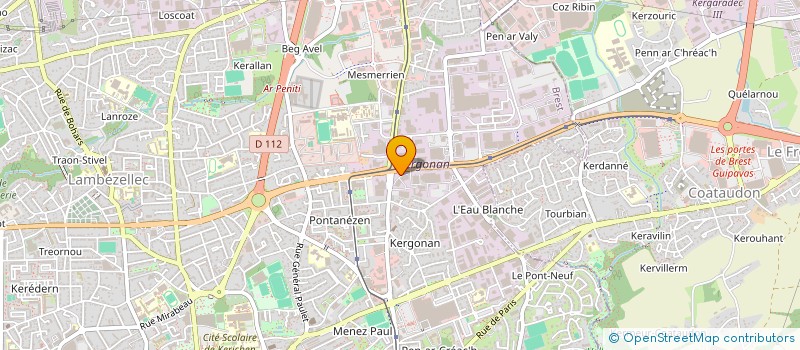 localisation de l'entreprise 24DENVER  BREST