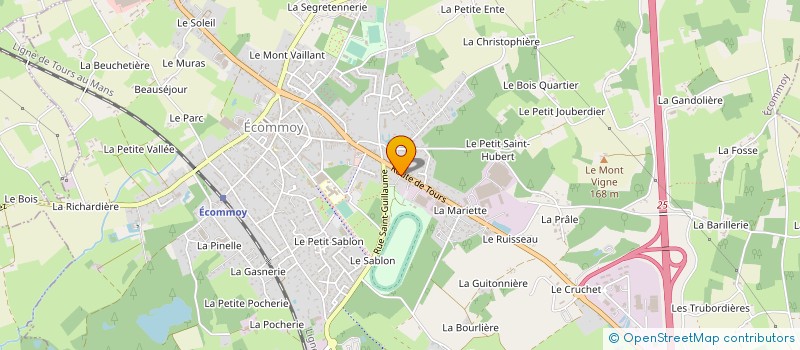 localisation de l'entreprise 24FOREST  MARIGNE-LAILLE