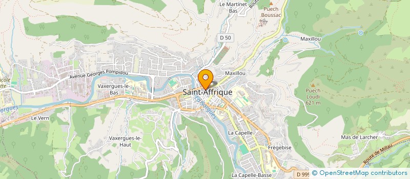 localisation de l'entreprise 24FPS  SAINT-AFFRIQUE