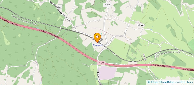 localisation de l'entreprise 24H CHRON'EAU  BROUCHAUD