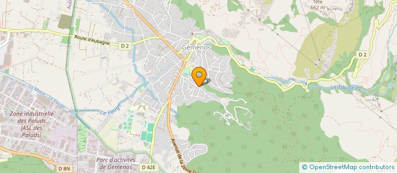 localisation de l'entreprise 24VTC  GEMENOS