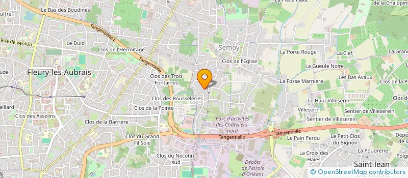 localisation de l'entreprise 25-26 à SEMOY