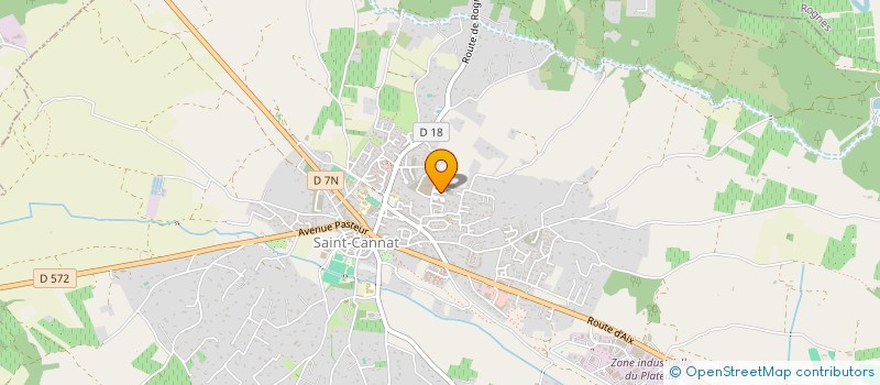 localisation de l'entreprise 25 DE COEUR  SAINT-CANNAT