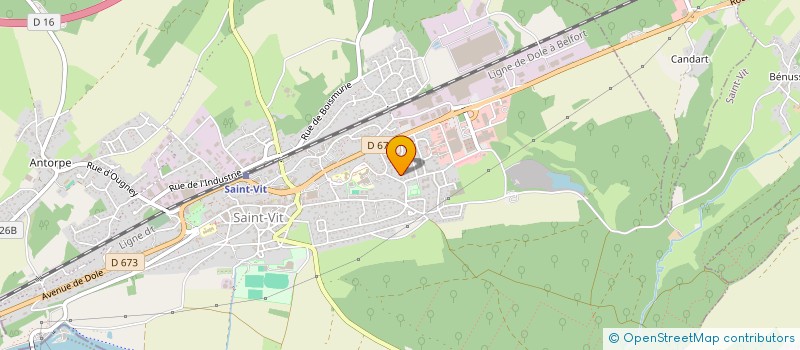localisation de l'entreprise 25 FACADES DU DOUBS à LES LILAS