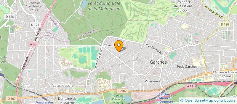 localisation de l'entreprise 25 JOURS AVANT à VAUCRESSON