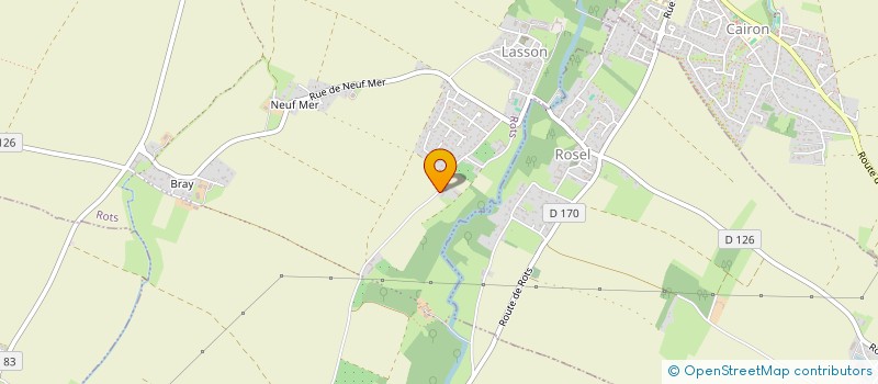 localisation de l'entreprise 25 L'ENGANNERIE  ROTS