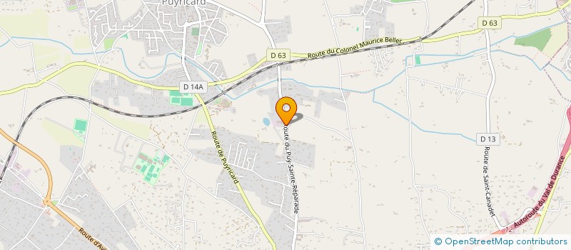 localisation de l'entreprise 25 PARADIS  AIX-EN-PROVENCE