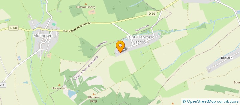 localisation de l'entreprise 25RDL  BIBICHE