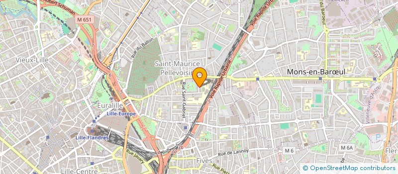localisation de l'entreprise 25RUEGOUNOD à LILLE