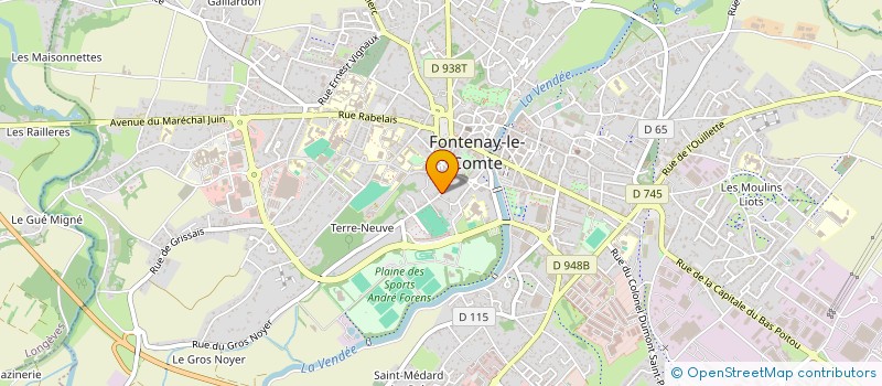 localisation de l'entreprise 26.12 INNOVATION  FONTENAY-LE-COMTE