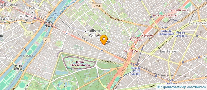 localisation de l'entreprise 26 ACADEMY à NEUILLY-SUR-SEINE