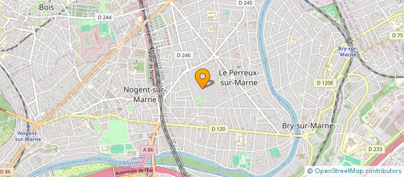 localisation de l'entreprise 26 AVENUE à LE PERREUX-SUR-MARNE