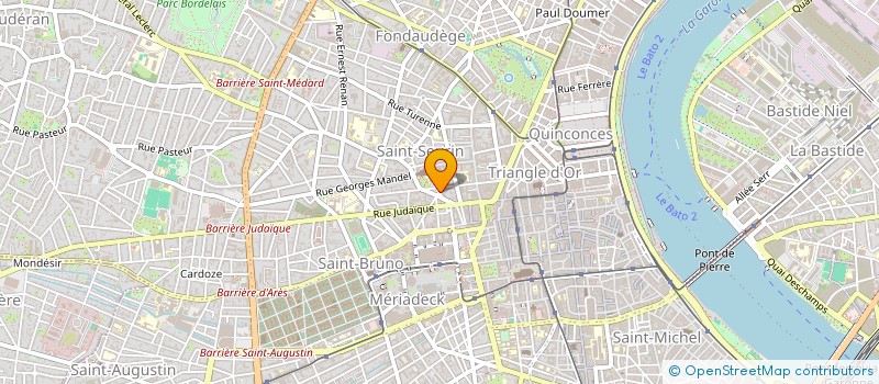 localisation de l'entreprise 26 B LABARTHE à BORDEAUX