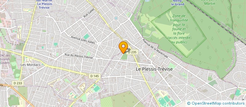 localisation de l'entreprise 26 BEAUSEJOUR à LE PLESSIS-TREVISE