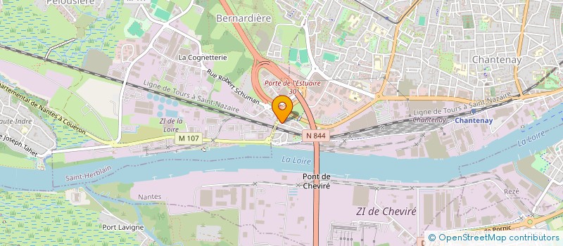 localisation de l'entreprise 26 HIORTS à NANTES
