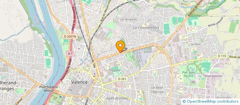 localisation de l'entreprise 26 RENOVATION  VALENCE