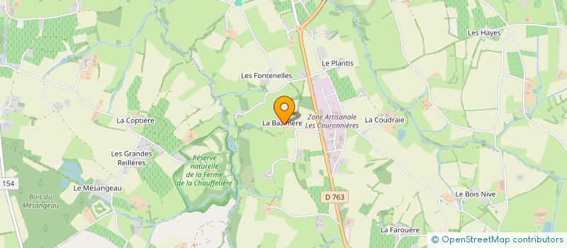 localisation de l'entreprise 26 RUE DES MAUGES  OREE-D'ANJOU