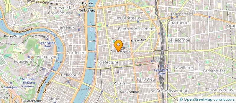 localisation de l'entreprise 26 RUE DU CHATER  LYON