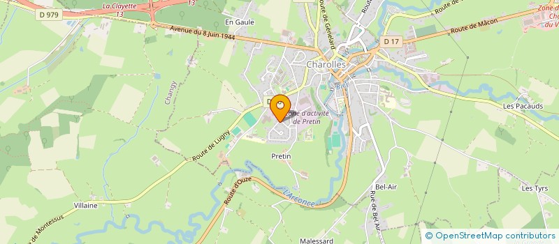 localisation de l'entreprise 26'TIMES  CHAROLLES