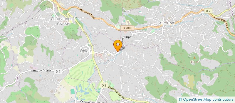 localisation de l'entreprise 2607  OPIO