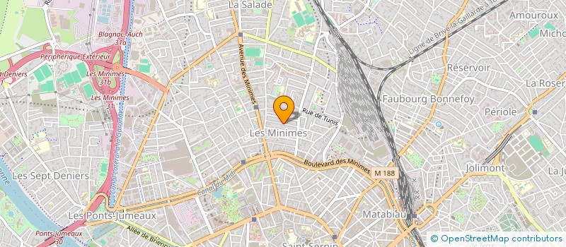localisation de l'entreprise 265 GRENADE à TOULOUSE