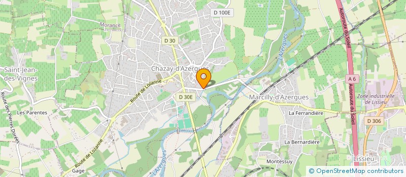 localisation de l'entreprise 266 ROQUET à LISSIEU
