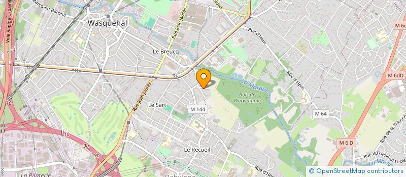 localisation de l'entreprise 26DOUZE à VILLENEUVE-D'ASCQ