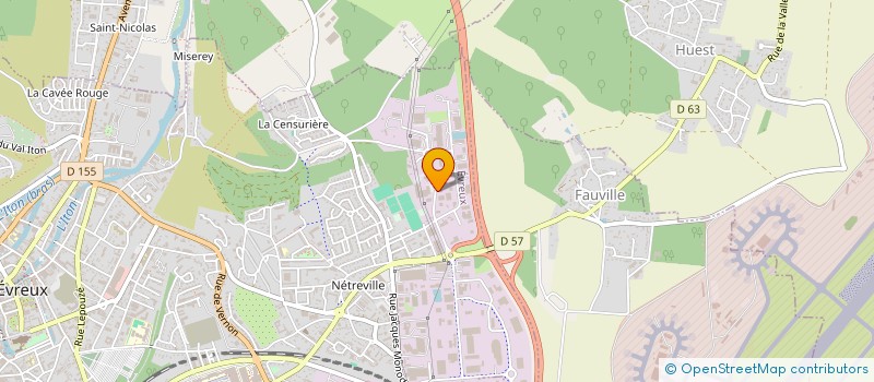 localisation de l'entreprise 27 DELTA à EVREUX