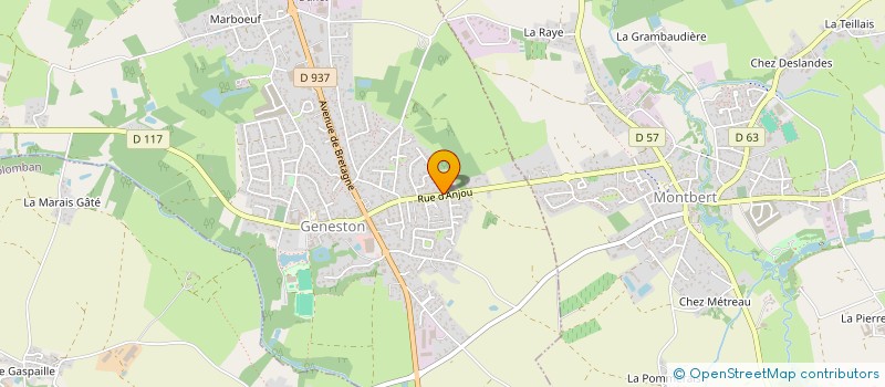 localisation de l'entreprise 27 DIFFUSION  GENESTON