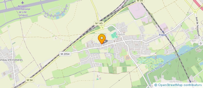 localisation de l'entreprise 27 DURNERIN à FRETIN