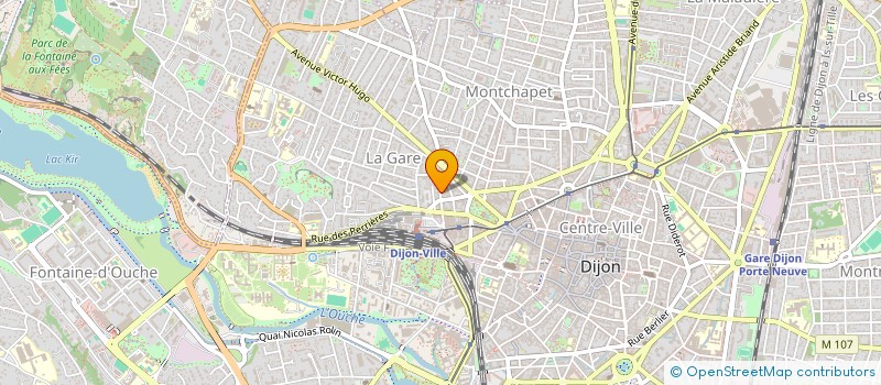 localisation de l'entreprise 27 GUILLAUME TELL  DIJON